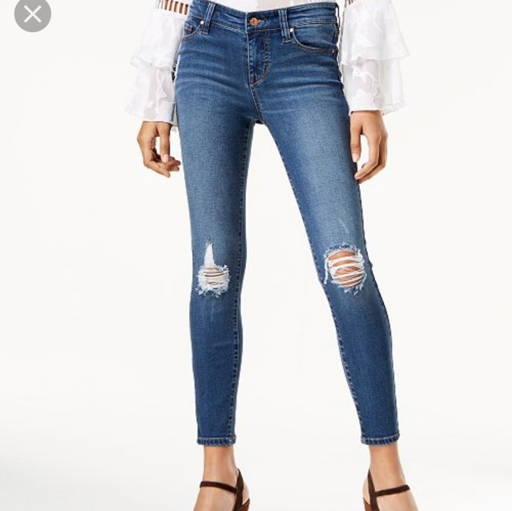 Celebrity Pink mid-rise ankle skinny jeans